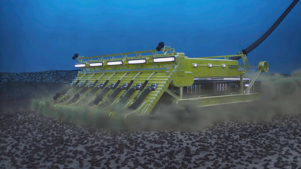 deep seabed mining machinery